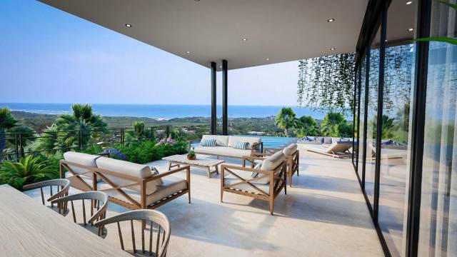 A Tamarindo, villa de 5 chambres avec vue mer à vendre dans une charmante impasse.